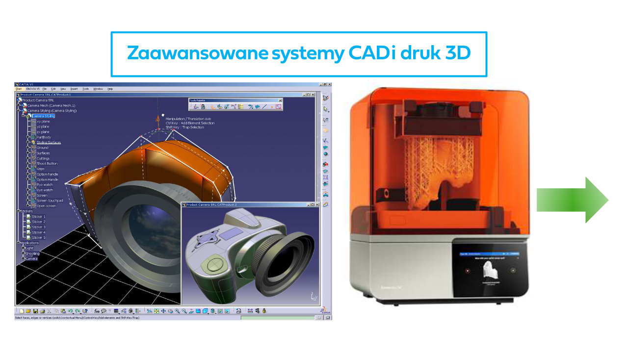  Zaawansowane systemy CAD i druk 3D